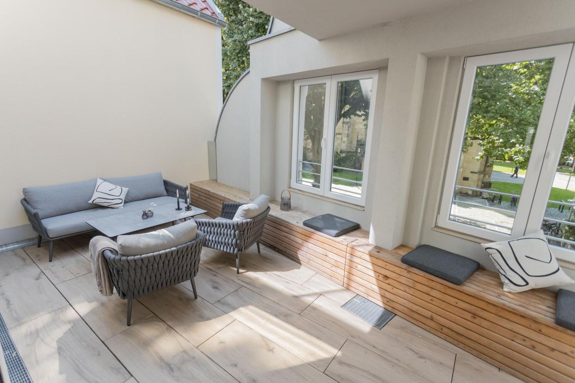 Stilvolles City-Apartment Glocke Ludinghausen Bagian luar foto