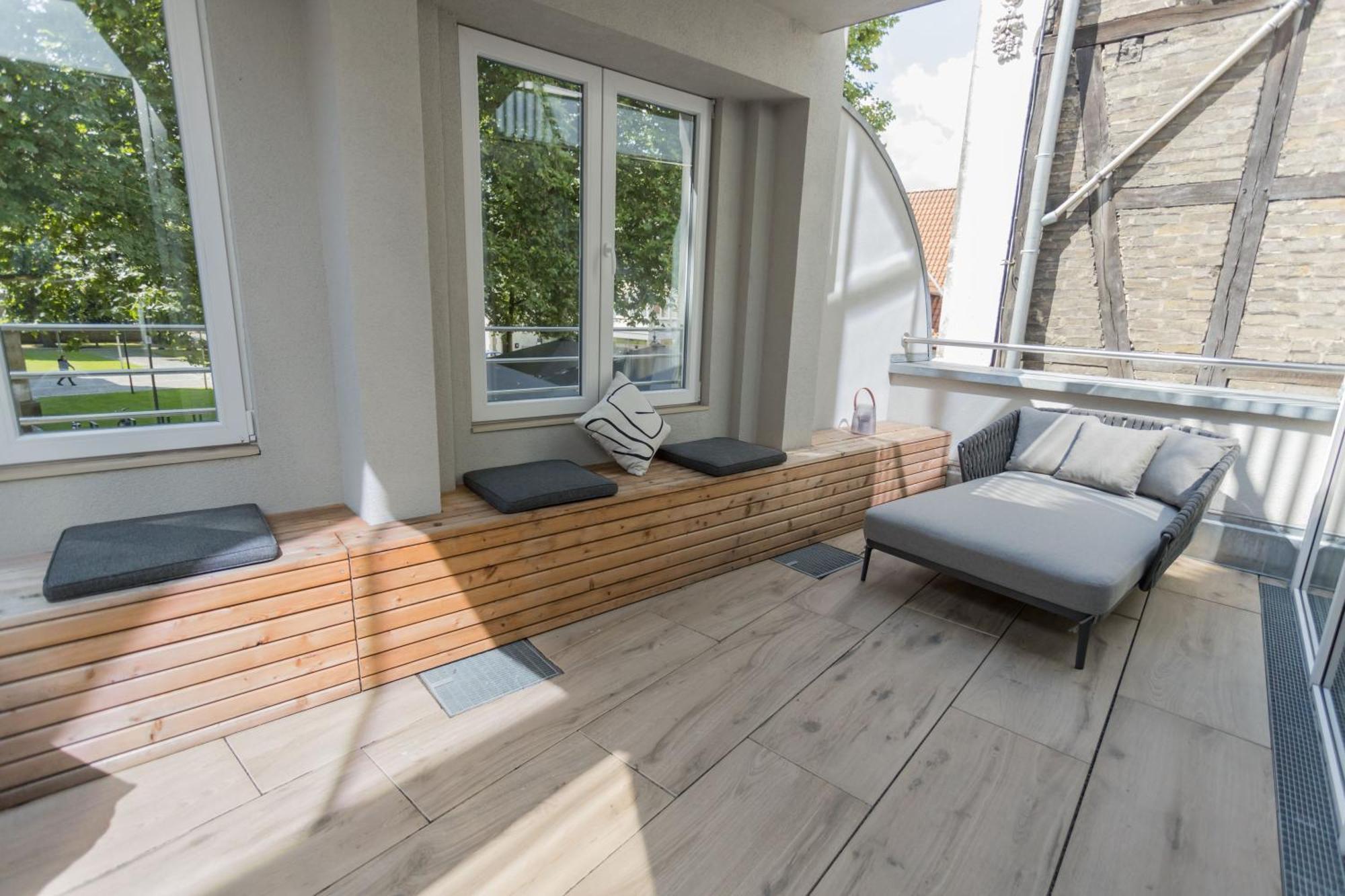 Stilvolles City-Apartment Glocke Ludinghausen Bagian luar foto